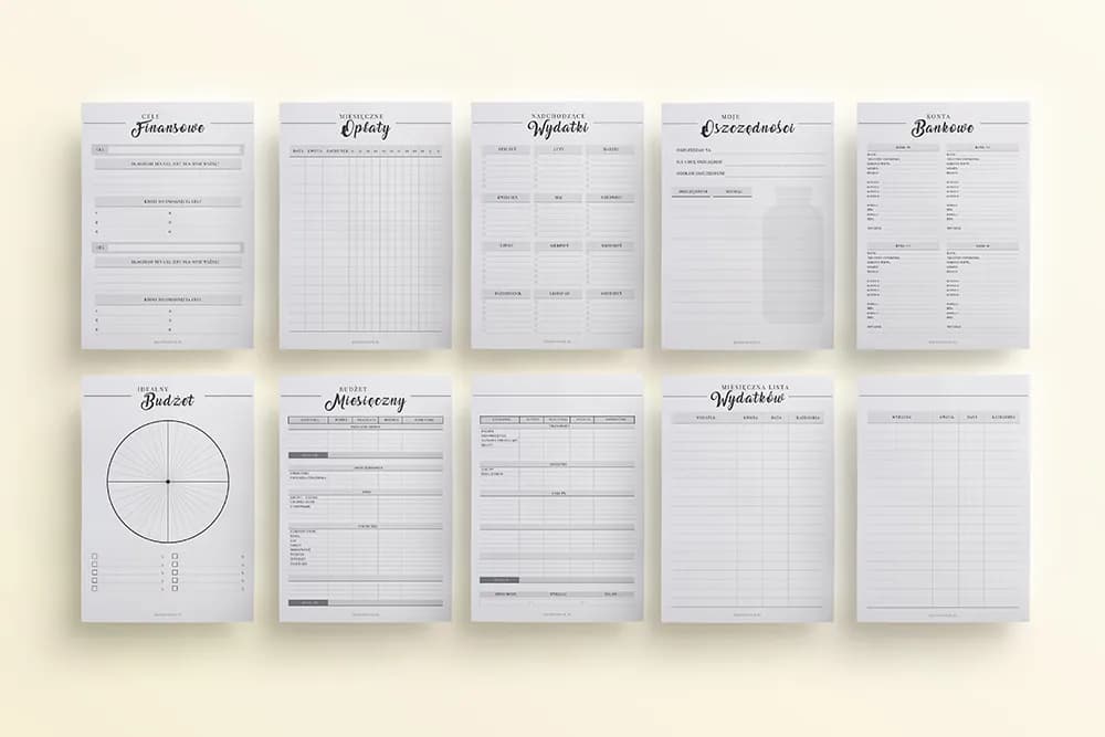 Jak stworzyć nowoczesny planer finansowy PDF i kontrolować budżet domowy