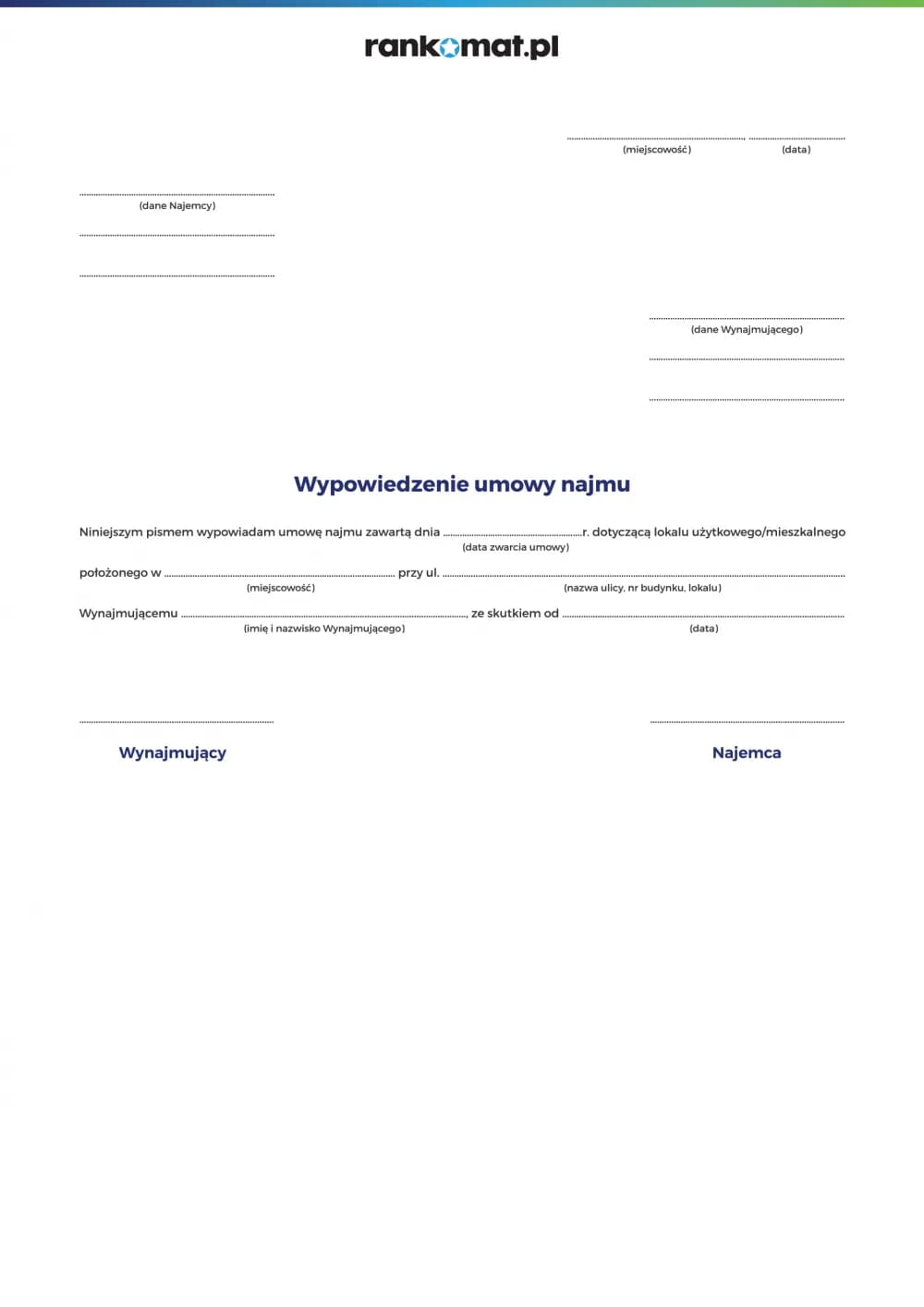 Kiedy wypowiedzenie umowy najmu jest bezskuteczne? Uratuj swoje mieszkanie przed błędami