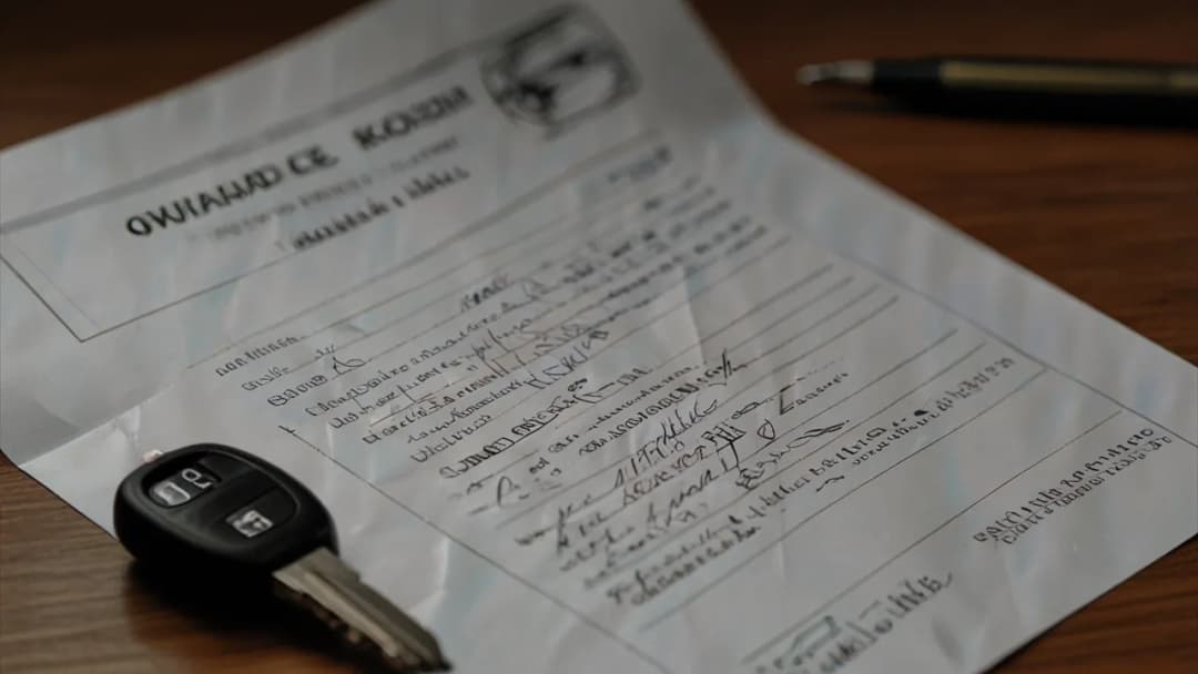 Wzór oświadczenia o kolizji - jak przygotować i wypełnić dokument?