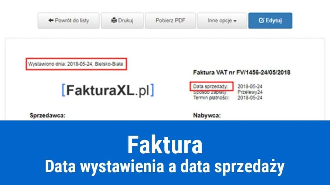 Data sprzedaży na fakturze za najem. Unikaj błędów podatkowych i księgowych